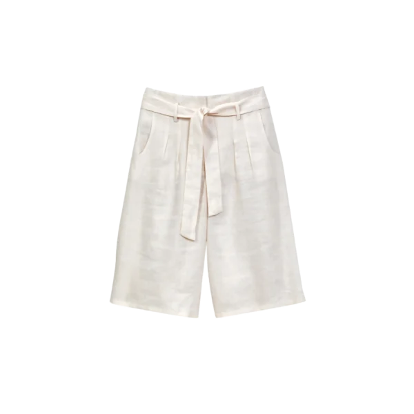 Linen Bermuda Shorts